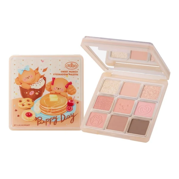 Odbo Sweet Munch Eyeshadow Palette 9g 01 Оригинал