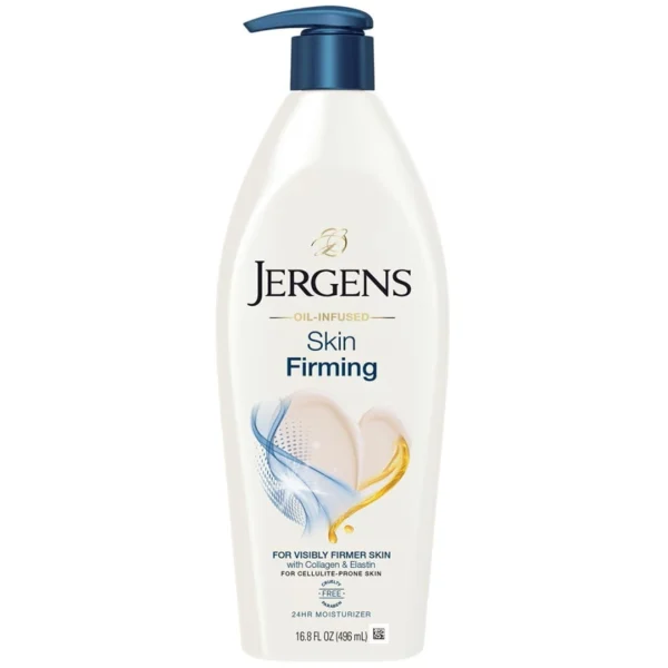 Jergens Oil-Infused Skin Firming 24-Hour Moisturizer 496 Ml. Оригинал