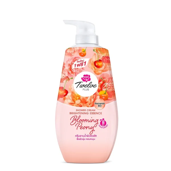 Twelve Plus Shower Cream Brightening Essence Blooming Peony 400 Ml.Twin Pack Оригинал