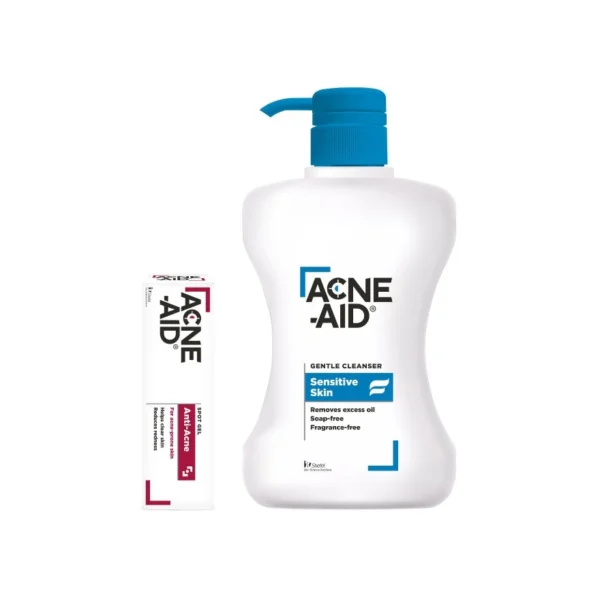 Acne-Aid Gentle Cleanser 500 ml+Acne-Aid Spot gel 10g Оригинал