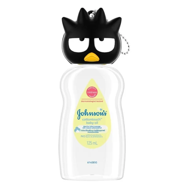 Johnson's Baby Oil Cotton Touch 125 Ml. (Bad Badtz-Maru) ออยล์บำรุงผิว Оригинал
