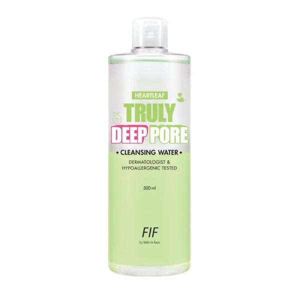 FIF by Faith in Face Heartleaf Truly Deep Pore Cleansing Water 500 Ml. Оригинал