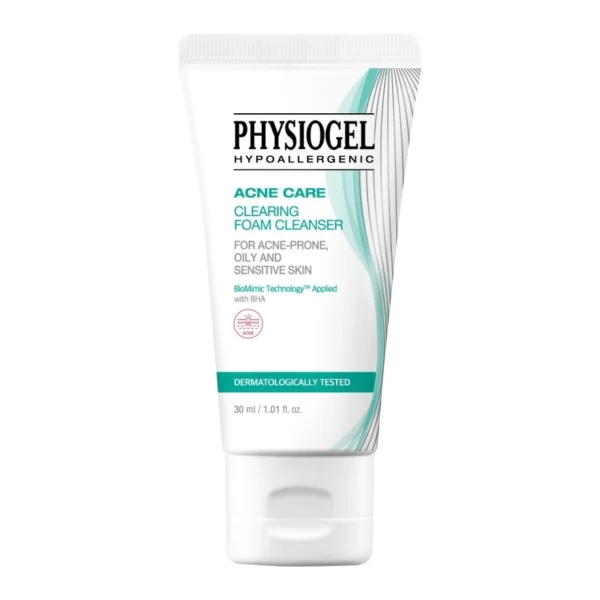 Physiogel Acne Care Clearing Foam Cleanser 30 ml. Оригинал