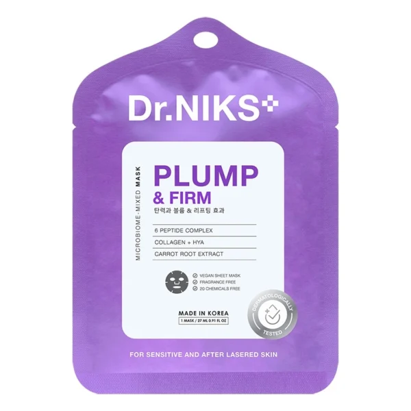 Dr.NIKS Microbiome-Mixed Mask Plump Firm 1'S Оригинал