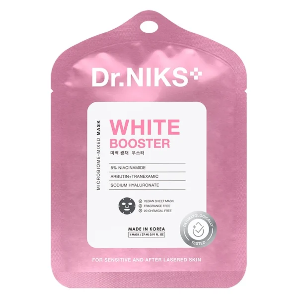 Dr.NIKS Microbiome-Mixed Mask White Booster 1'S Оригинал