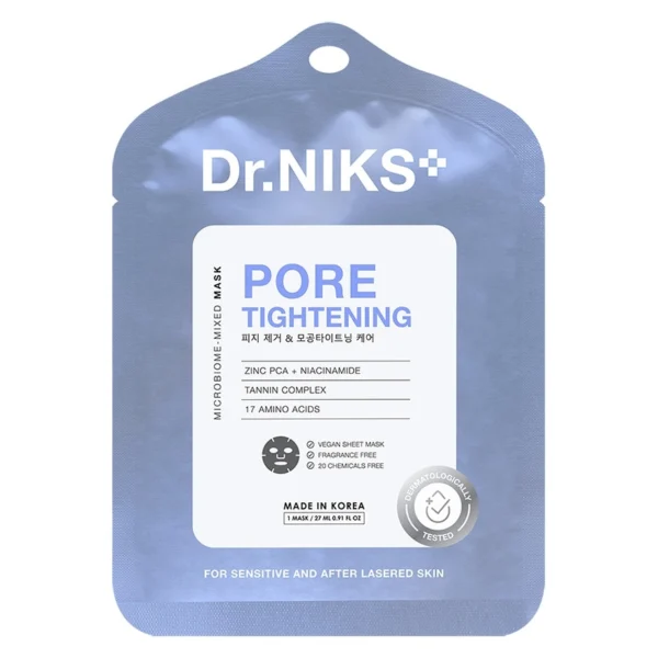 Dr.NIKS Microbiome-Mixed Mask Pore Tightening 1'S Оригинал