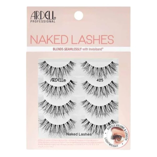 Ardell Naked Lashes 425 With Invisiband 4pairs Оригинал