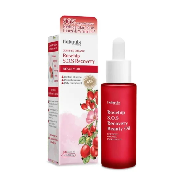 Naturals by Watsons Rosehip S.O.S Recovery Beauty Oil 30ml. Оригинал