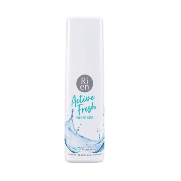 Ri en Deo Active Fresh White 60 Ml.โรลออน ลดเหงื่อ ระงับกลิ่นกาย Оригинал
