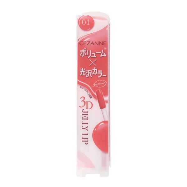 Cezanne 3D Jelly Lip 5g. 01 Peach Melba Оригинал