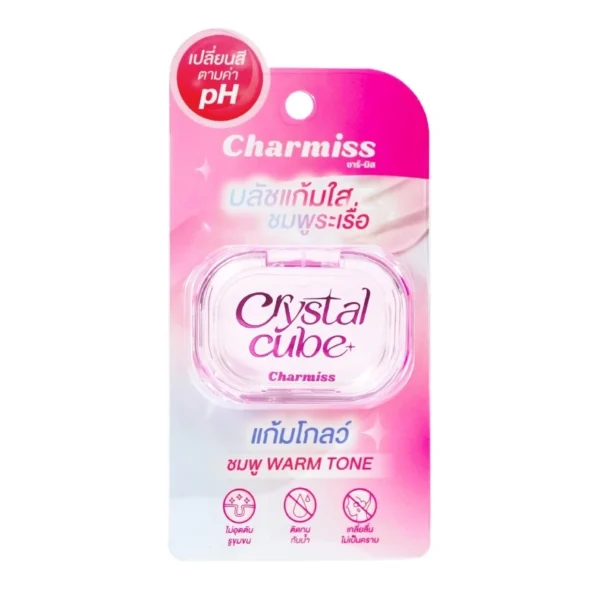 Charmiss Crystal Cube PH Changing Blush Gel Glazing 3g. Оригинал