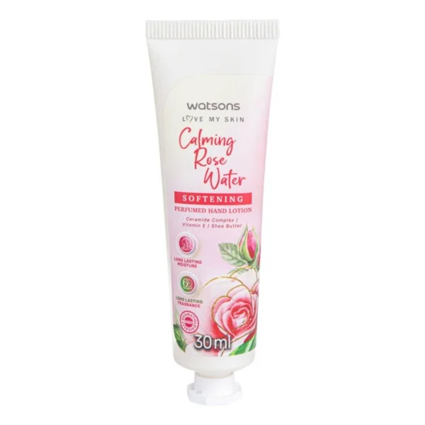 Watsons Calming Rose Water Softening Perfumed Hand Lotion 30ml. Оригинал