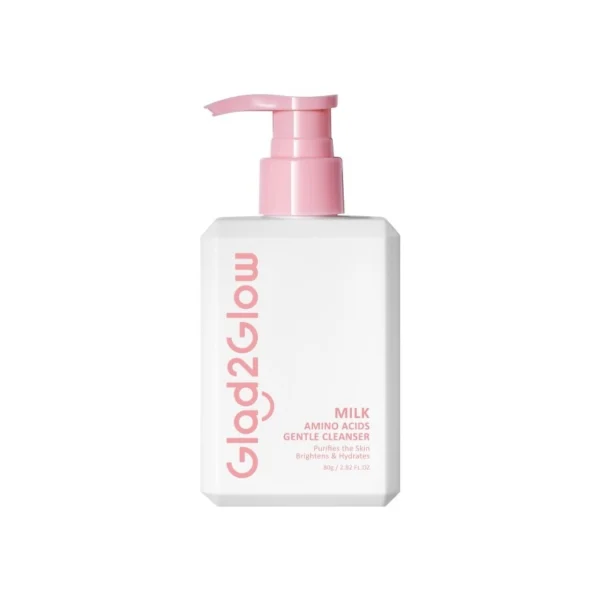 Glad2Glow Cleanser Milk Amino Acids Brightening 80 G. Оригинал
