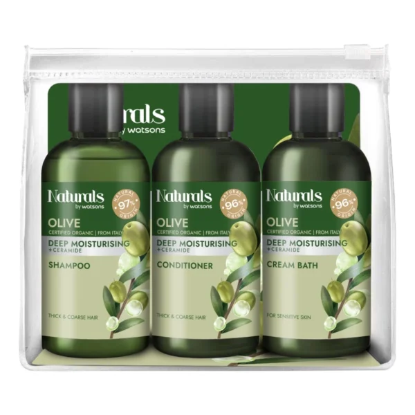 Naturals By Watsons Olive Deep Moisturising Travel Set Оригинал