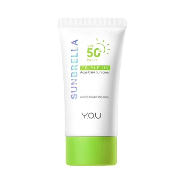 Y.O.U Sunbrella Triple Uv Acne Care Sunscreen SPF50+ PA++++ 30g. Оригинал