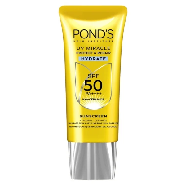 Pond'S UV Miracle Protect  Repair Hydrate SPF 50 PA++++ 30 G. Оригинал
