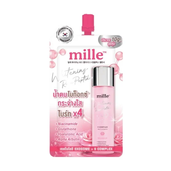 Mille Whitening Rose Peptide 9 Complex Balancer 10g. Оригинал