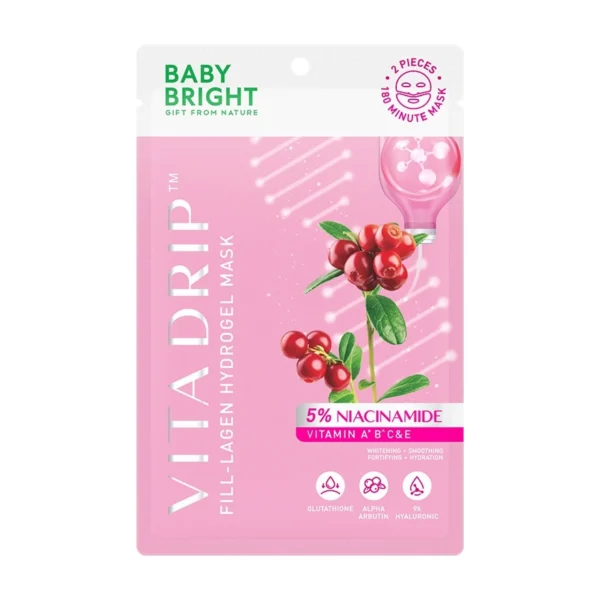 Baby Bright Hydrogel Mask Vita Drip Fill lagen 1S' Оригинал