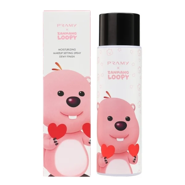 Pramy Zanmang Loopy Moisturizing Makeup Setting Spray Dewy Finish 100ml. Оригинал