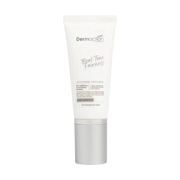 Dermaction Plus By Wat Sons Real Tone Fairness Night Essence 40ml. Оригинал