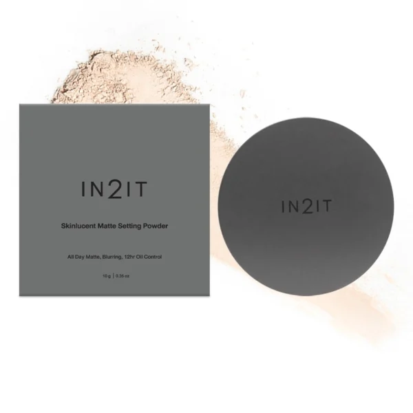 In2It Skinlucent Matte Setting Powder 10g. 01 Natural Beige Оригинал