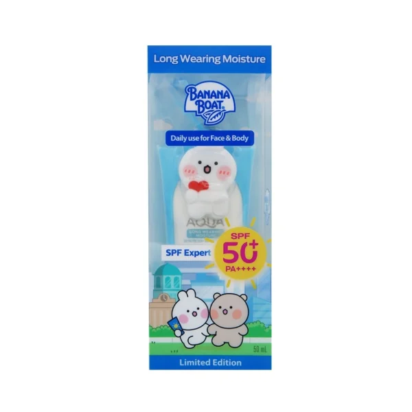 Banana Boat Aqua Longwearing Bear  Rabbit Limited Edition SPF50+ PA++++ 50 Ml. Оригинал
