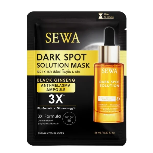 Sewa Mask Dark Spot Solution 1'S ผิวกระจ่างใส ลดเลือนจุดด่างดำ Оригинал
