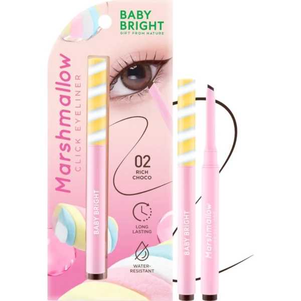 Baby Bright Marshmallow Click Eyeliner 0.1g. 02 Rich Choco Оригинал