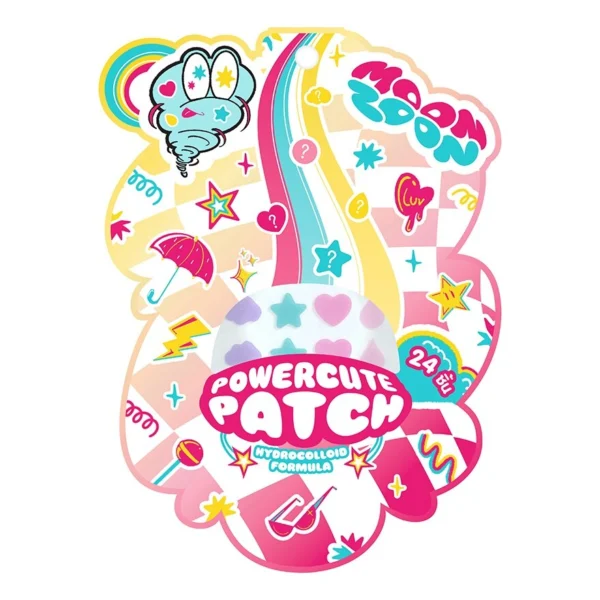 Moonzoon Powercute Patch Mixed 24pcs. Оригинал