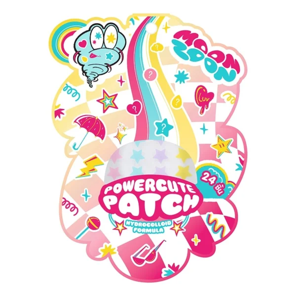 Moonzoon Powercute Patch Stars 24pcs. Оригинал