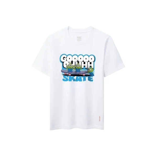 GQ Disney T-Shirt Pixar White Size L Оригинал