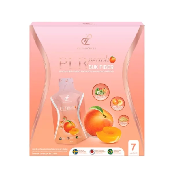 Pananchita Per Peach Buk Fiber 7 Sachets Оригинал