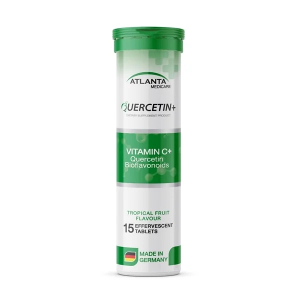 Atlanta Quercitin Plus 15 Effervescent Tablets (Tropical Fruit Flavor) Оригинал