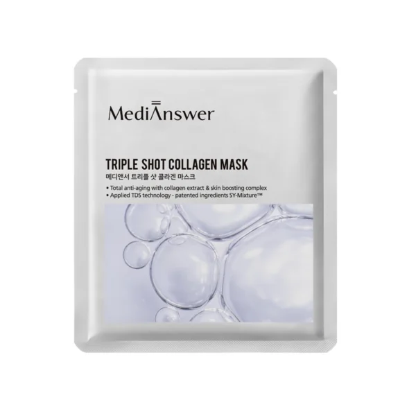 MediAnswer Triple Shot Collagen Mask 1'S มาส์กเจลลี่ Оригинал