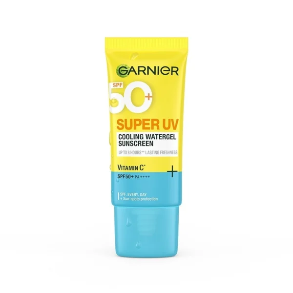 Garnier Super UV Cooling Watergel Sunscreen Vitamin C+ SPF50+PA++++ 30 Ml. Оригинал