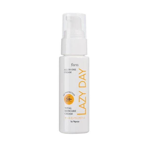 Faris By Naris Lazy Day Total Skincare Cream SPF50+ PA++++ 45 Ml Оригинал