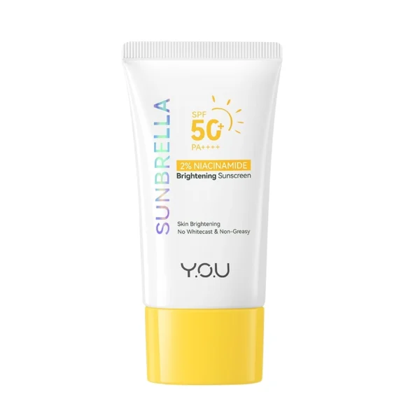 Y.O.U Sunbrella 2 Niacinamide Brightening sunscreen SPF50+ PA++++ 30ml. Оригинал