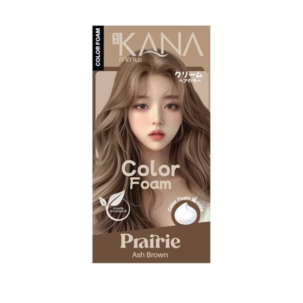 Kakana Hair Foam Color Prairie Ash Brown Оригинал