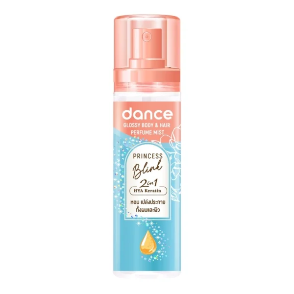 Dance Glossy Body Hair Perfume Mist Princess Blink 80 Ml. Оригинал