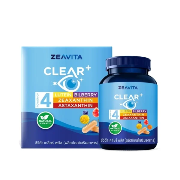 Zeavita Clear Plus (Dietary Supplement Product) 30 Capsules Оригинал