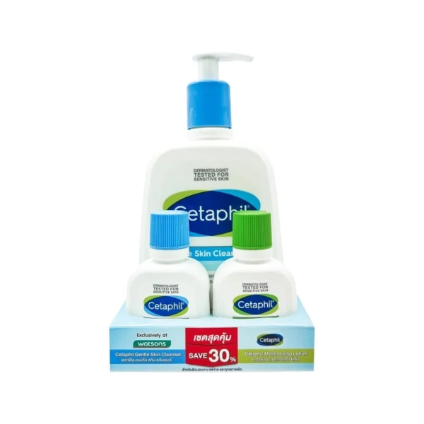 Cetaphil Gentle Skin Cleanser 500 +59ml. + Moisture Lotion 59 ml. Оригинал