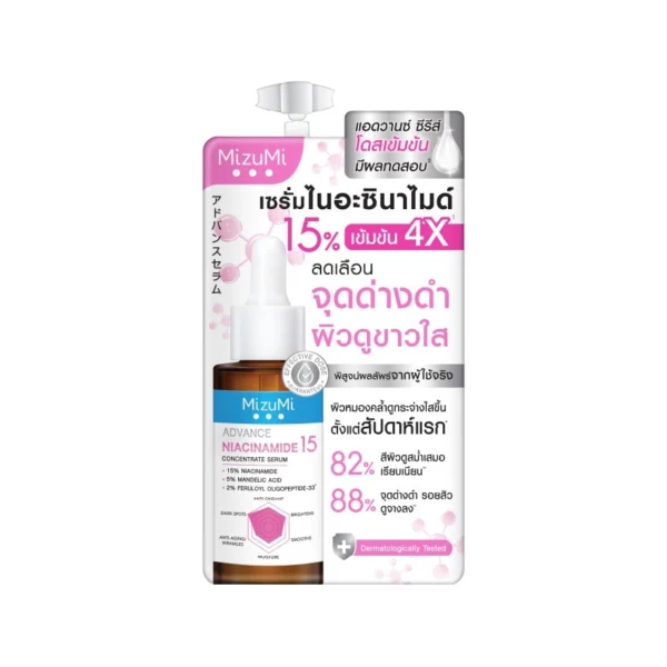 MizuMi Advance Niacinamide 15 Concentrate Serum 6 g. Оригинал