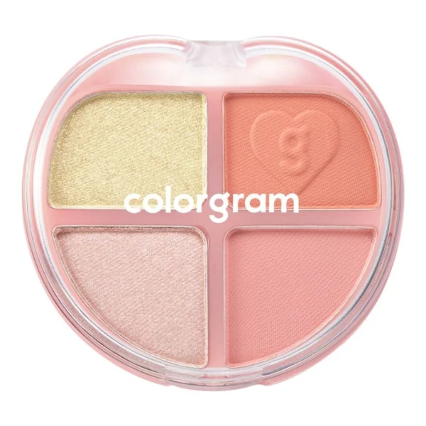 Colorgram Tintin Dory Eyeshadow Palette 4g. 03 Grapefruit Dory Оригинал