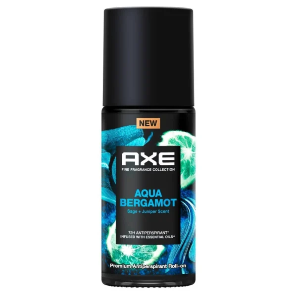 Axe Roll On Aqua Bergamot Premium Antiperspirant 45 Ml. Оригинал