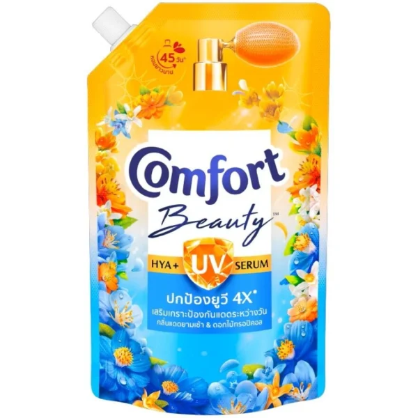 Comfort Beauty UV Concentrated Fabric Softener Morning Sunlight Tropical Flower470Ml. Оригинал