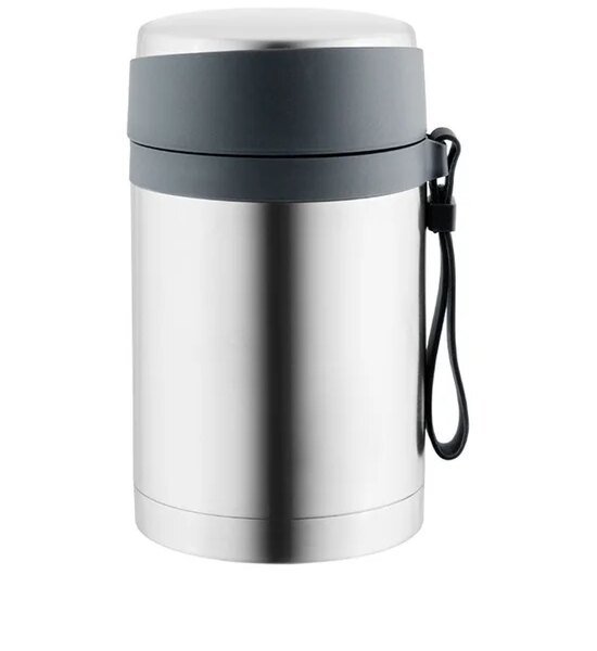 BERGHOFF Essential Food container 1107132 Size 850 mL. Silver Оригинал