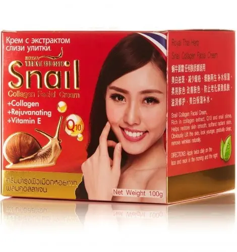 Крем со слизью улитки и коллагеном Royal Thai Herb 100 мл
