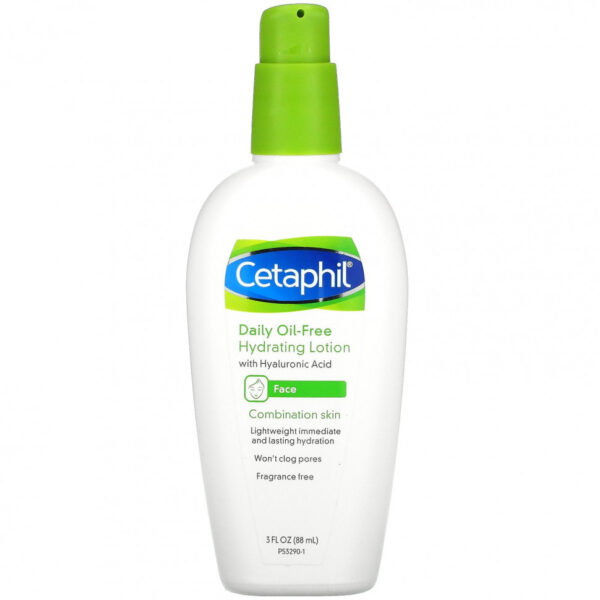 Cetaphil, Увлажняющий лосьон на каждый день с гиалуроновой кислотой, 88 мл
