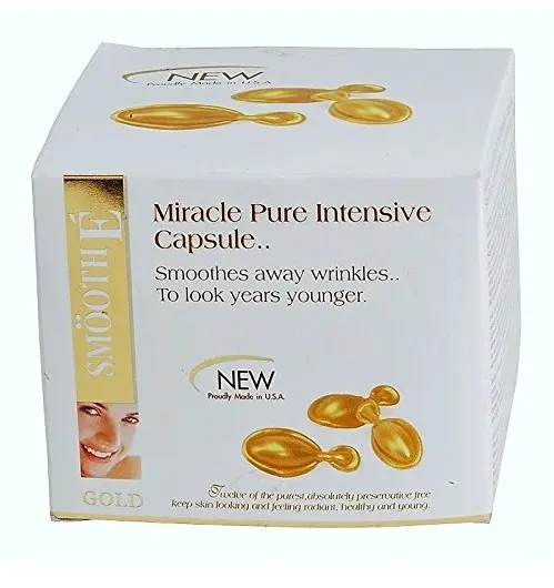 Регенерирующая капсульная сыворотка для лица Smooth E Gold
