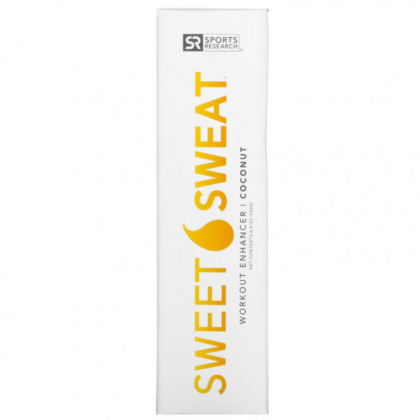Sports Research, Sweet Sweat, интенсификатор для тренировок, кокос, 182 г (6,4 унции)